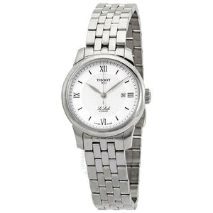 Buy Shop Tissot Le Locle Automatic Silver Dial Silver Steel Strap Watch For Women - T006.207.11.038.00 USA Online