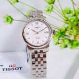 Buy Shop Tissot Le Locle Automatic Silver Dial Silver Steel Strap Watch For Women - T006.207.11.038.00 USA Online