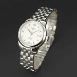 Buy Shop Tissot Le Locle Automatic Silver Dial Silver Steel Strap Watch For Women - T006.207.11.038.00 USA Online