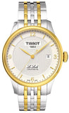 Buy Shop Tissot Le Locle Automatic Silver Dial Two Tone Steel Strap Watch For Men - T006.408.22.037.00 USA Online