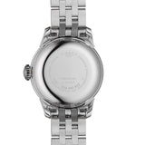 Buy Shop Tissot Le Locle Automatic Small Lady Black Dial Silver Steel Strap Watch For Women - T41.1.183.53 USA Online
