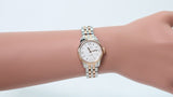 Buy Shop Tissot Le Locle Automatic Small Lady Silver Dial Two Tone Steel Strap Watch For Women - T41.2.183.33 USA Online