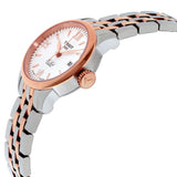 Buy Shop Tissot Le Locle Automatic Small Lady Silver Dial Two Tone Steel Strap Watch For Women - T41.2.183.33 USA Online