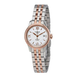 Buy Shop Tissot Le Locle Automatic Small Lady Silver Dial Two Tone Steel Strap Watch For Women - T41.2.183.33 USA Online