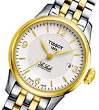 Buy Shop Tissot Le Locle Automatic Small Lady White Dial Two Tone Steel Strap Watch For Women - T41.2.183.34 USA Online