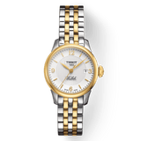 Buy Shop Tissot Le Locle Automatic Small Lady White Dial Two Tone Steel Strap Watch For Women - T41.2.183.34 USA Online