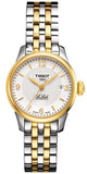 Buy Shop Tissot Le Locle Automatic Small Lady White Dial Two Tone Steel Strap Watch For Women - T41.2.183.34 USA Online