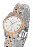Buy Shop Tissot Le Locle Lady Automatic Diamonds Silver Dial Two Tone Steel Strap Watch For Women - T006.207.22.036.00 USA Online