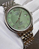 Buy Shop Tissot Le Locle Powermatic 80 Automatic Green Dial Silver Steel Strap Watch for Men - T006.407.11.093.00 USA Online