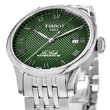 Buy Shop Tissot Le Locle Powermatic 80 Automatic Green Dial Silver Steel Strap Watch for Men - T006.407.11.093.00 USA Online