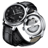 Buy Shop Tissot Le Locle Powermatic 80 Black Dial Black Leather Strap Watch For Men - T006.407.16.053.00 USA Online
