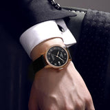 Buy Shop Tissot Le Locle Powermatic 80 Black Dial Black Leather Strap Watch For Men - T006.407.36.053.00 USA Online