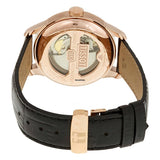 Buy Shop Tissot Le Locle Powermatic 80 Black Dial Black Leather Strap Watch For Men - T006.407.36.053.00 USA Online