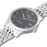 Buy Shop Tissot Le Locle Powermatic 80 Black Dial Silver Steel Strap Watch For Men - T006.407.11.053.00 USA Online