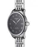 Buy Shop Tissot Le Locle Powermatic 80 Black Dial Silver Steel Strap Watch For Men - T006.407.11.053.00 USA Online