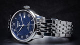 Buy Shop Tissot Le Locle Powermatic 80 Blue Dial Silver Steel Strap Watch For Men - T006.407.11.043.00 USA Online