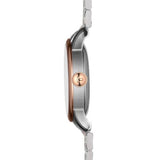Buy Shop Tissot Le Locle Powermatic 80 Diamonds Silver Dial Two Tone Steel Strap Watch For Men - T006.407.22.036.01 USA Online