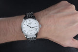Buy Shop Tissot Le Locle Powermatic 80 Silver Dal Silver Steel Strap Watch For Men - T006.407.11.033.00 USA Online