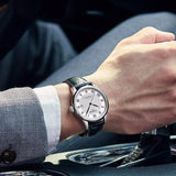 Buy Shop Tissot Le Locle Powermatic 80 Silver Dial Black Leather Strap Watch For Men - T006.407.16.033.00 USA Online