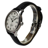 Buy Shop Tissot Le Locle Powermatic 80 Silver Dial Black Leather Strap Watch For Men - T006.407.16.033.00 USA Online
