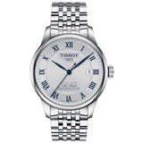 Buy Shop Tissot Le Locle Powermatic 80 Silver Dial Silver Steel Strap Watch for Men - T006.407.11.033.03 USA Online