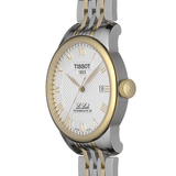 Buy Shop Tissot Le Locle Powermatic 80 Silver Dial Two Tone Steel Strap Watch For Men - T006.407.22.033.01 USA Online