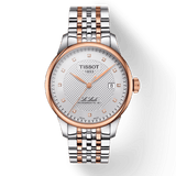 Buy Shop Tissot Le Locle Powermatic 80 Silver Dial Two Tone Steel Strap Watch For Men - T006.407.22.036.01 USA Online