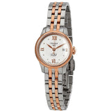 Buy Shop Tissot Le Locle Automatic Lady Silver Dial Two Tone Steel Strap Watch For Women - T41.2.183.16 USA Online