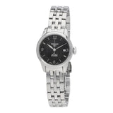 Buy Shop Tissot Le Locle Small Automatic Black Dial Silver Steel Strap Watch For Women - T41.1.183.54 USA Online