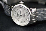 Buy Shop Tissot Le Locle Small Automatic Silver Dial Silver Steel Strap Watch For Women - T41.1.183.33 USA Online