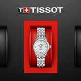Buy Shop Tissot Le Locle Small Lady Automatic Silver Dial Silver Steel Strap Watch For Women - T41.1.183.34 USA Online