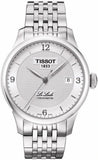 Buy Shop Tissot Le Locle Small Lady Automatic Silver Dial Silver Steel Strap Watch For Women - T41.1.183.34 USA Online