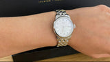 Buy Shop Tissot Le Locle Automatic Lady Silver Dial Silver Steel Strap Watch For Women - T006.207.11.036.00 USA Online