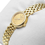 Buy Shop Tissot Lovely Gold Dial Gold Steel Strap Watch For Women - T058.009.33.021.00 USA Online