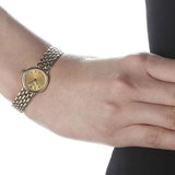 Buy Shop Tissot Lovely Gold Dial Gold Steel Strap Watch For Women - T058.009.33.021.00 USA Online