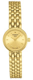 Buy Shop Tissot Lovely Gold Dial Gold Steel Strap Watch For Women - T058.009.33.021.00 USA Online