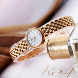 Buy Shop Tissot Lovely Mother of Pearl Dial Rose Gold Steel Strap Watch for Women - T140.009.33.111.00 USA Online