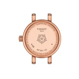 Buy Shop Tissot Lovely Mother of Pearl Dial Rose Gold Steel Strap Watch for Women - T140.009.33.111.00 USA Online