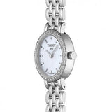 Buy Shop Tissot Lovely Mother of Pearl Dial Silver Steel Strap Watch For Women - T058.009.61.116.00 USA Online
