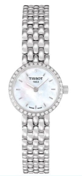 Buy Shop Tissot Lovely Mother of Pearl Dial Silver Steel Strap Watch For Women - T058.009.61.116.00 USA Online