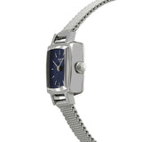 Buy Shop Tissot Lovely Square Blue Dial Silver Mesh Bracelet Watch For Women - T058.109.11.041.00 USA Online