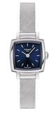 Buy Shop Tissot Lovely Square Blue Dial Silver Mesh Bracelet Watch For Women - T058.109.11.041.00 USA Online