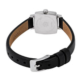 Buy Shop Tissot Lovely Square Quartz Diamonds Black Dial Black Leather Strap Watch For Women - T058.109.16.056.00 USA Online