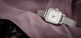 Buy Shop Tissot Lovely Square Silver Dial Silver Mesh Bracelet Watch For Women - T058.109.11.036.00 USA Online
