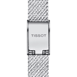 Buy Shop Tissot Lovely Square Silver Dial Silver Mesh Bracelet Watch For Women - T058.109.11.036.00 USA Online