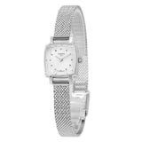 Buy Shop Tissot Lovely Square Silver Dial Silver Mesh Bracelet Watch For Women - T058.109.11.036.00 USA Online