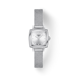 Buy Shop Tissot Lovely Square Silver Dial Silver Mesh Bracelet Watch For Women - T058.109.11.036.00 USA Online