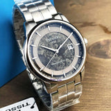 Buy Shop Tissot Luxury Powermatic 80 Anthracite Grey Dial Silver Steel Strap Watch For Men - T086.407.11.061.10 USA Online