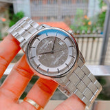 Buy Shop Tissot Luxury Powermatic 80 Anthracite Grey Dial Silver Steel Strap Watch For Men - T086.407.11.061.10 USA Online