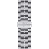 Buy Shop Tissot Luxury Powermatic 80 Anthracite Grey Dial Silver Steel Strap Watch For Men - T086.407.11.061.10 USA Online